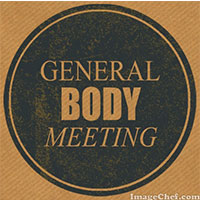 FIRST GENERAL BODY MEETING