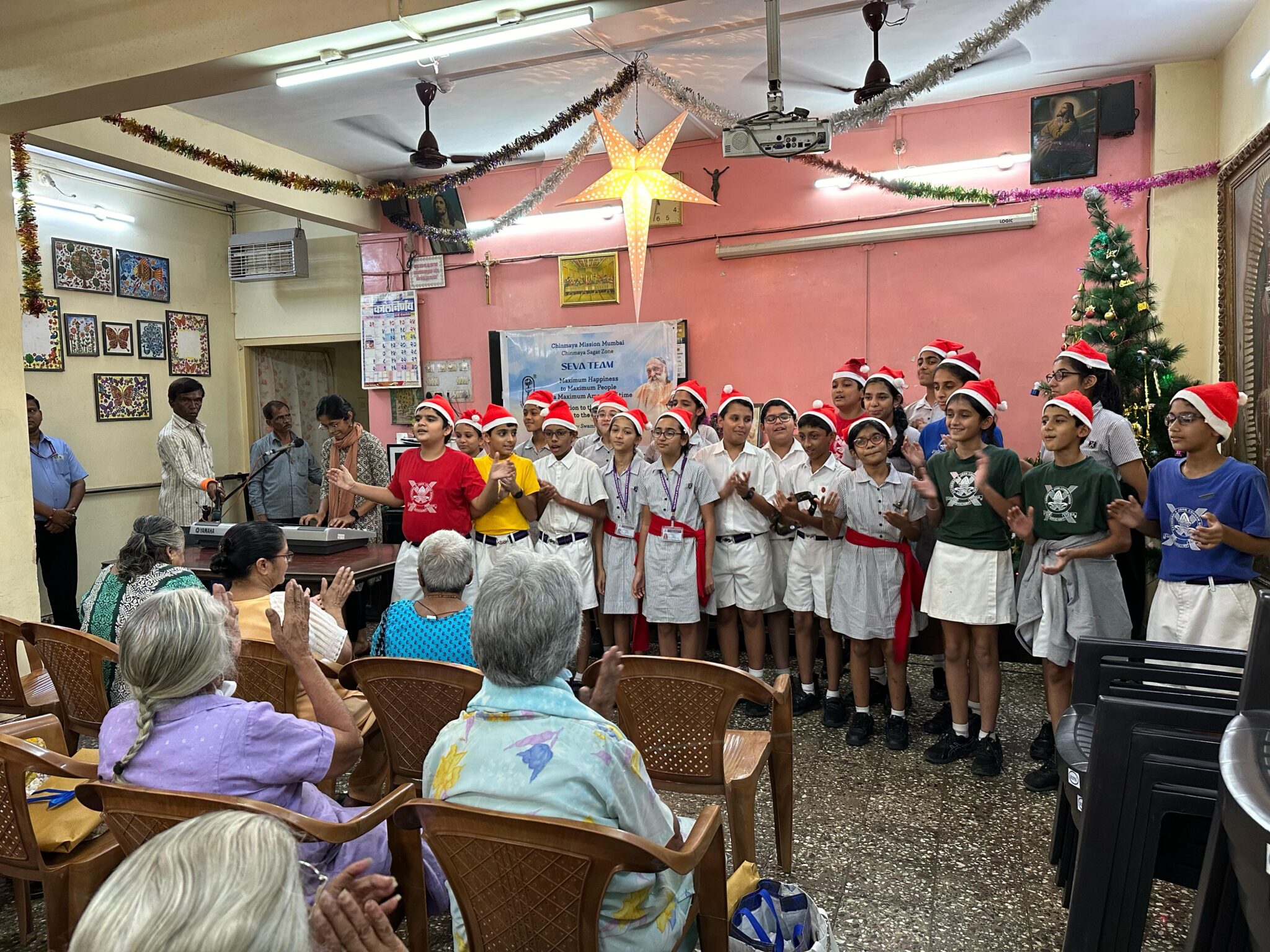 Christmas Outreach - Visit to an Old Age Home